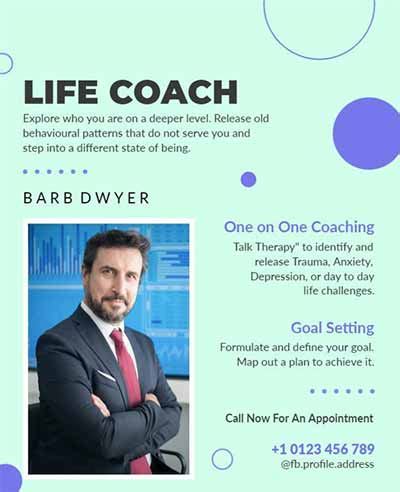 holiday discount flyers life coaching